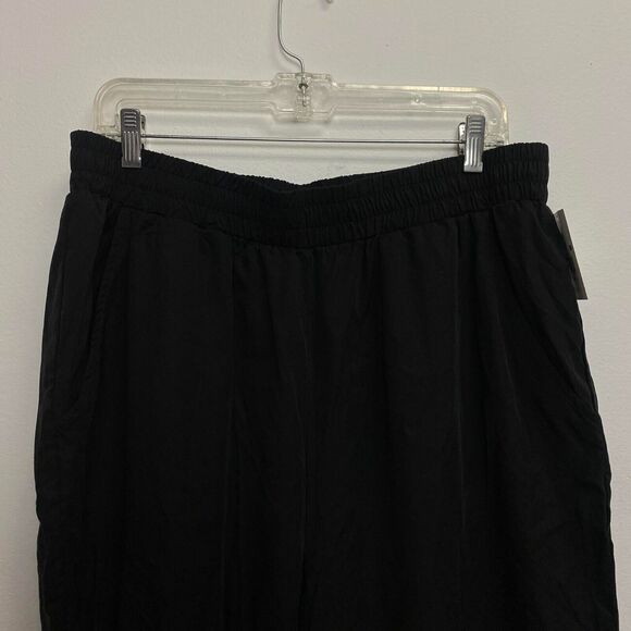 OPHELIA ROE Black Elastic Waist Jogger Pant Women's Plus Size 1X NWT - Picture 5 of 8